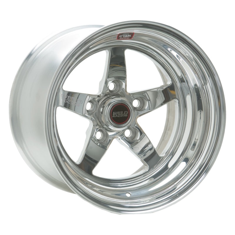 Weld S71 15×14.33 / 5×4.75 BP / 8.5in. BS Polished Wheel (Low Pad) – Non-Beadlock