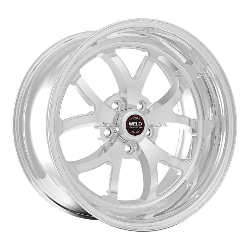 Weld S76 17×11 / 5x115mm BP / 6.2in. BS Polished Wheel – Non-Beadlock