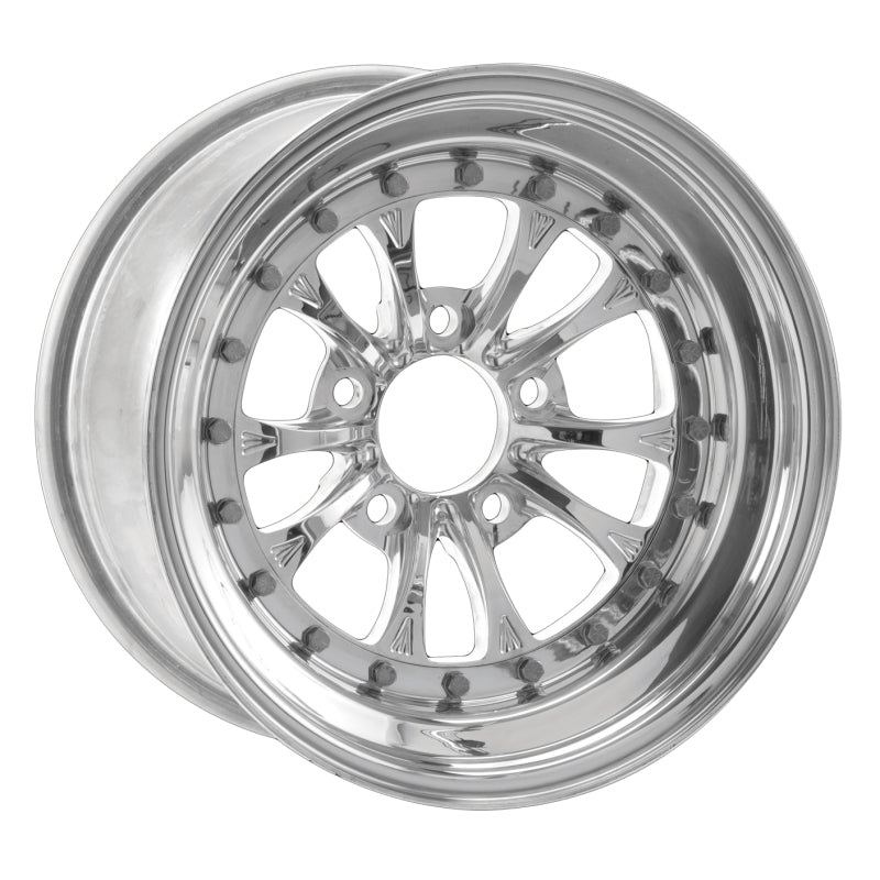 Weld Vitesse 15×14 / 5×4.5 BP / 6.5in. BS Polished Wheel – Non-Beadlock