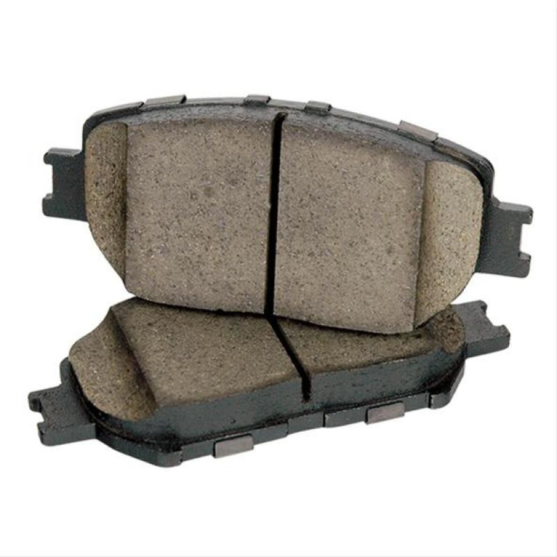 Centric Posi-Quiet Semi-Metallic Brake Pads w/Hardware – Rear