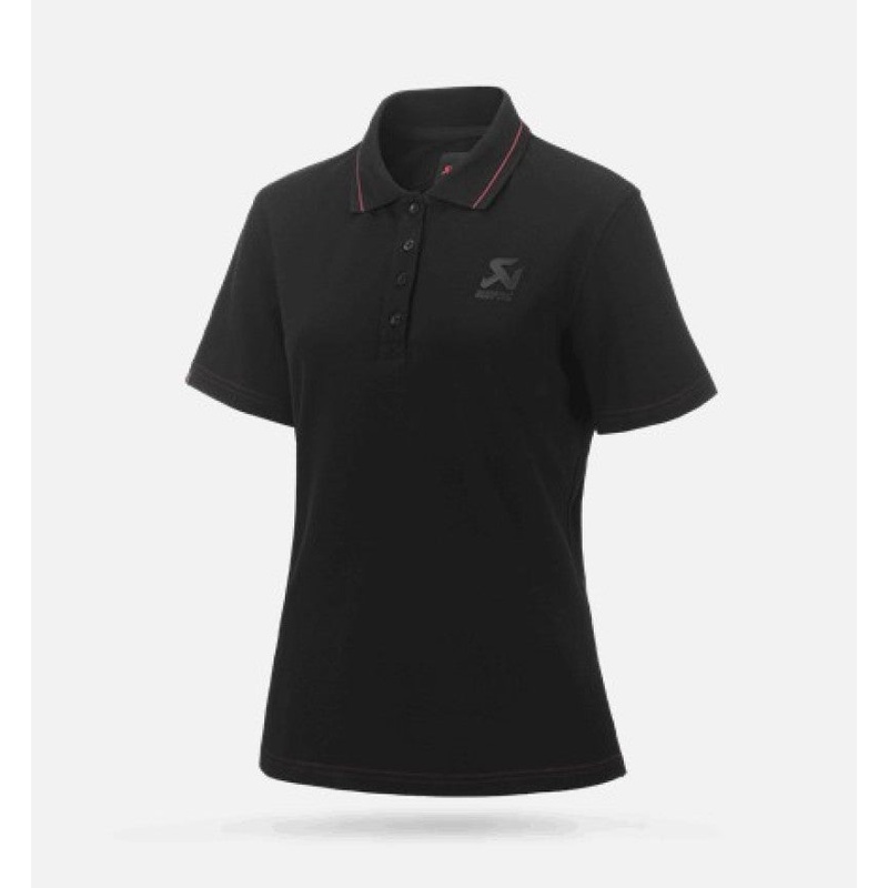 Akrapovic Corpo Polo Black Womens – XXL