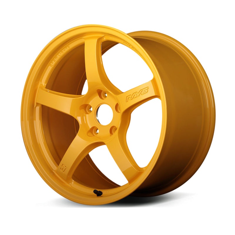 Gram Lights 57CR 18×9.5 +12 5-114.3 Mach Yellow
