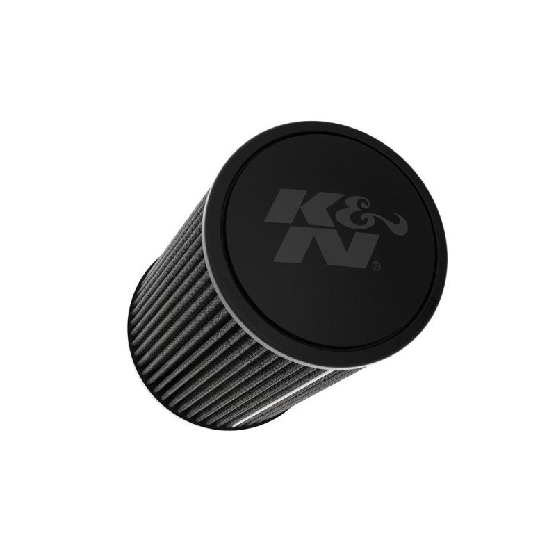 K&N Universal Round Clamp-On Air Filter 3in ID 9in Height 6in Base OD 5.25 Top OD