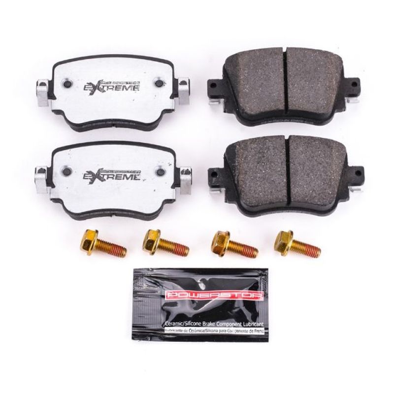PowerStop Power Stop 16-18 Audi Q3 Rear Z26 Extreme Street Brake Pads w/Hardware