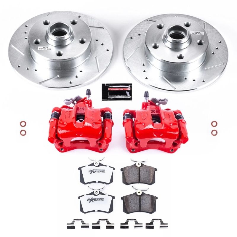 PowerStop Power Stop 92-95 Volkswagen Corrado Z26 Street Kit w/ Calipers – Rear