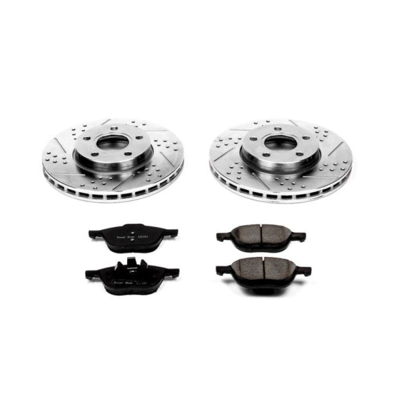 PowerStop Power Stop 13-18 Ford C-Max Front Z23 Evolution Sport Brake Kit