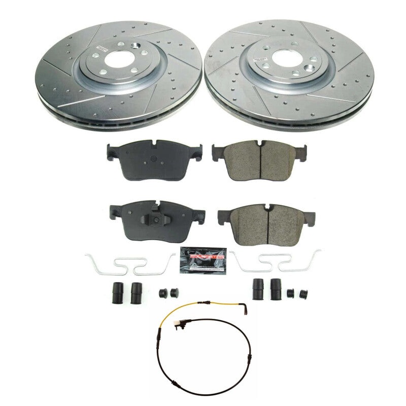 PowerStop Power Stop 18-20 Land Rover Range Rover Velar Front Z23 Evolution Brake Kit