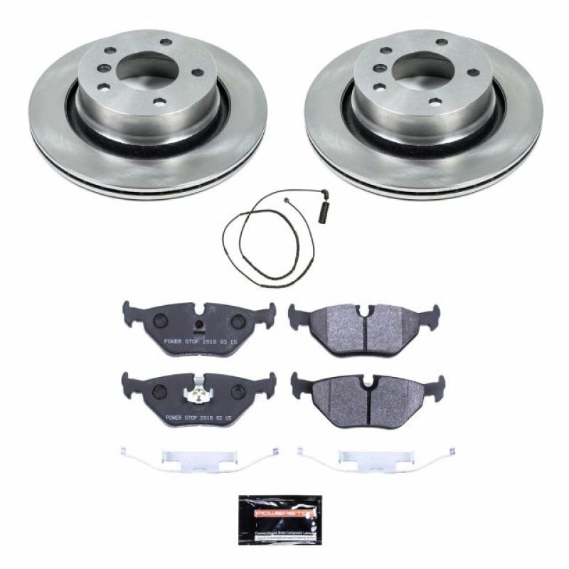 PowerStop Power Stop 2000 BMW 323i Rear Track Day SPEC Brake Kit