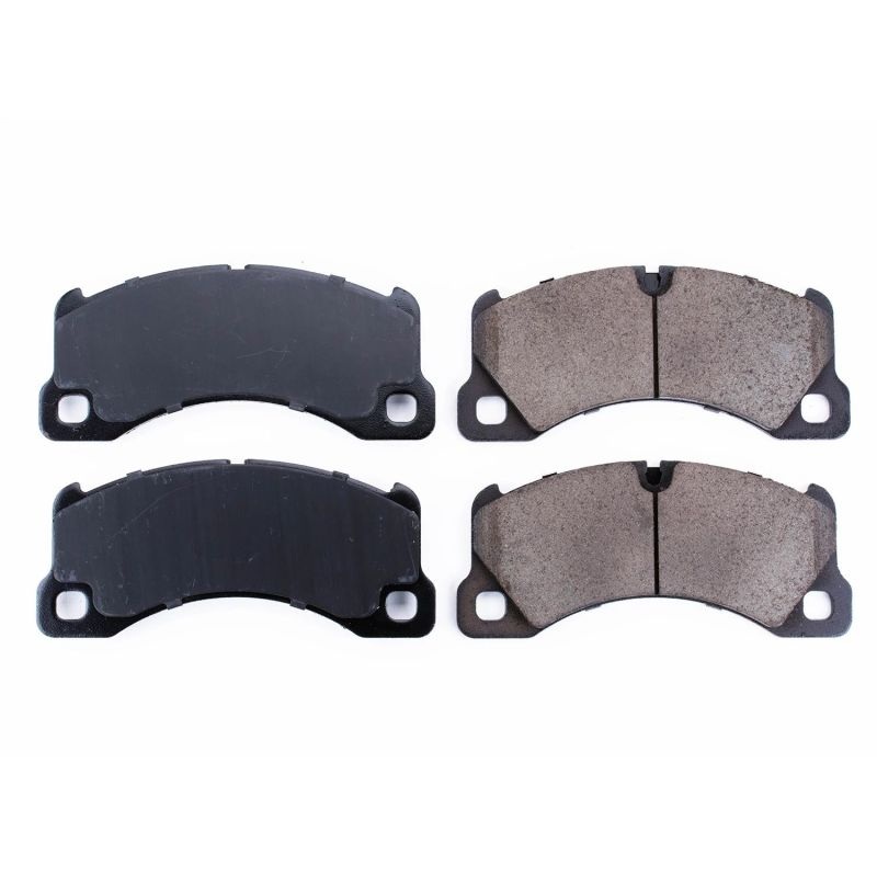 PowerStop Power Stop 2008 Porsche Cayenne Front Z17 Evolution Ceramic Brake Pads w/Hardware