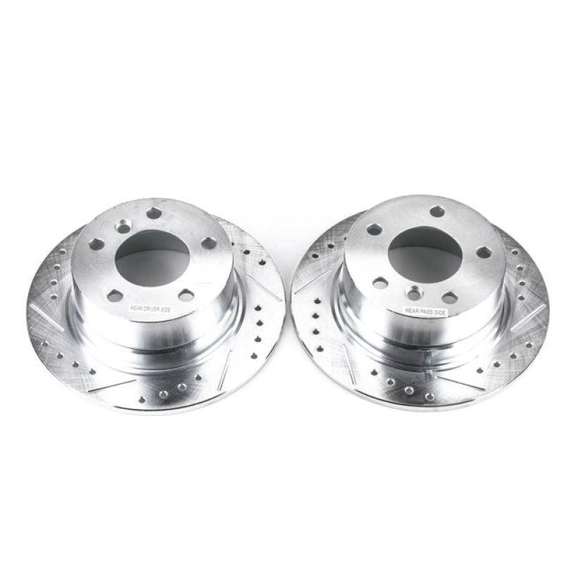 PowerStop Power Stop 96-02 BMW Z3 Rear Evolution Drilled & Slotted Rotors – Pair