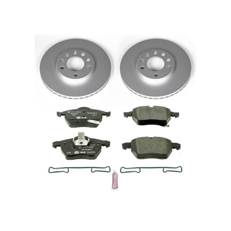 PowerStop Power Stop 99-03 Saab 9-3 Front Euro-Stop Brake Kit