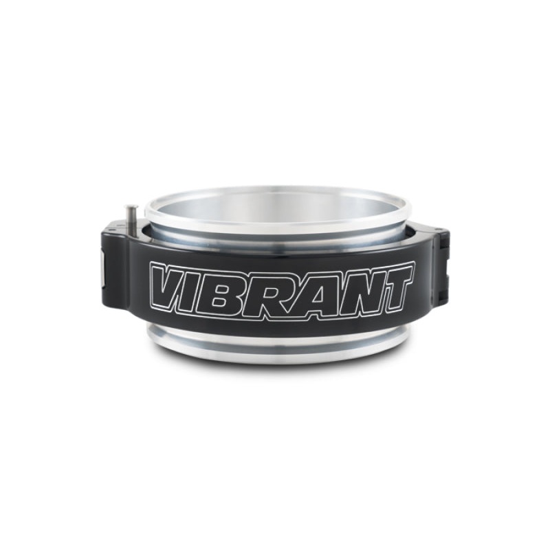 Vibrant 4in O.D. Aluminized HD 2.0 Clamp Assembly – Anodized Black