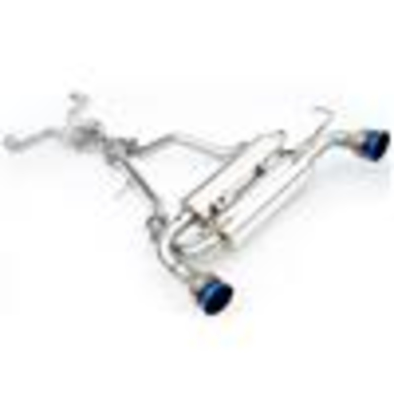 Invidia 14+ Infiniti Q50 Gemini w/ Rolled Stainless Steel Tips Cat-Back Exhaust