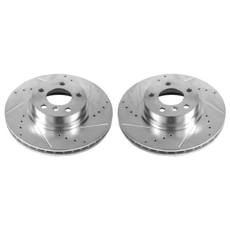 PowerStop Power Stop 11-17 BMW X3 Front Evolution Drilled & Slotted Rotors – Pair