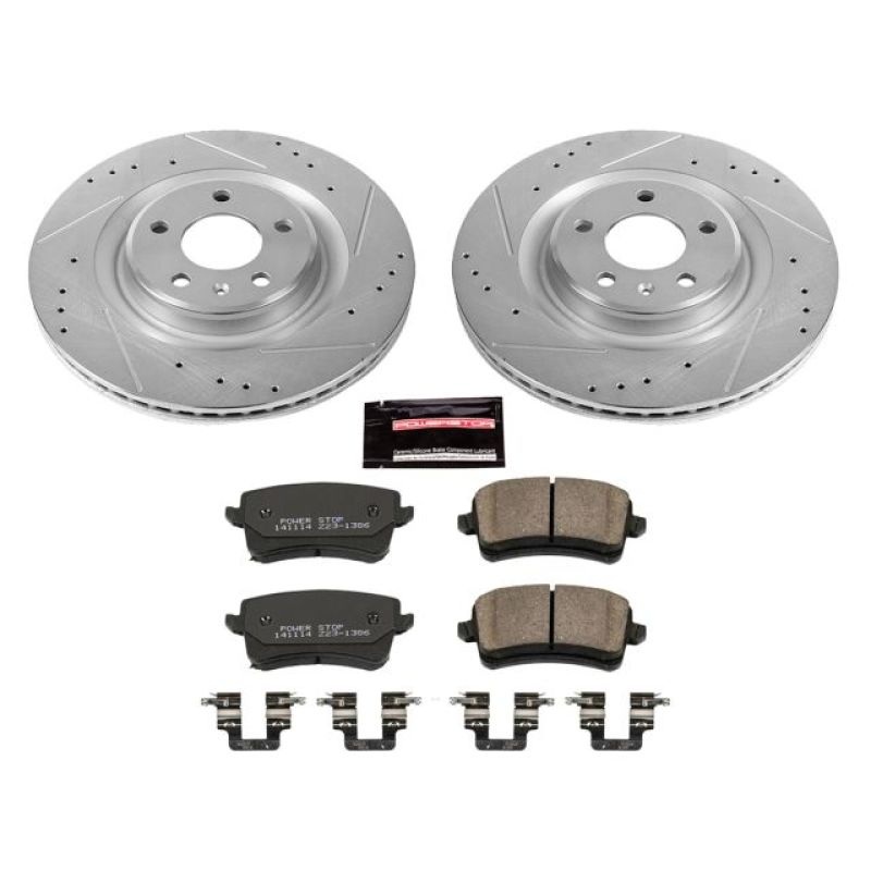 PowerStop Power Stop 13-17 Audi Q5 Rear Z23 Evolution Sport Brake Kit