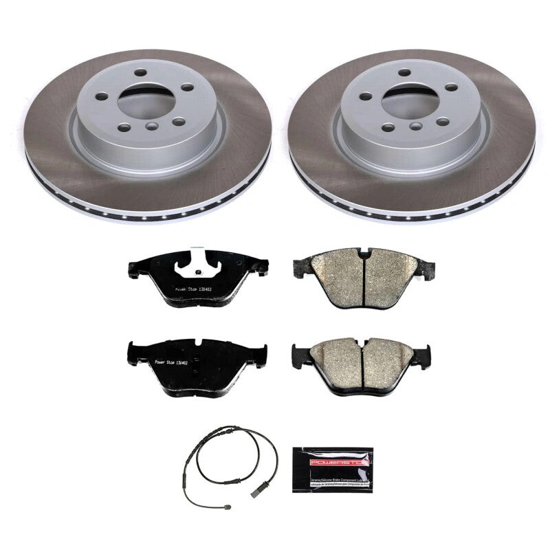 PowerStop Power Stop 14-16 BMW 528i Front Semi-Coated Rotor Kit