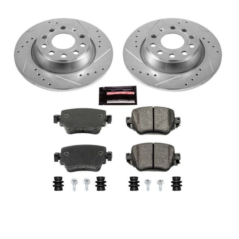 PowerStop Power Stop 16-18 Audi Q3 Rear Z23 Evolution Sport Brake Kit