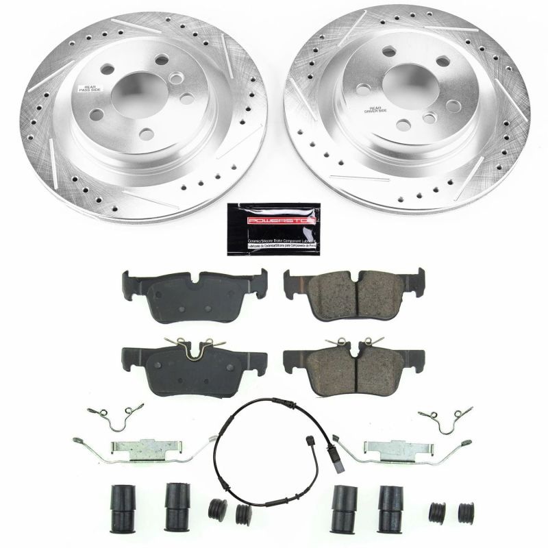 PowerStop Power Stop 16-19 BMW X1 Rear Z23 Evolution Sport Brake Kit