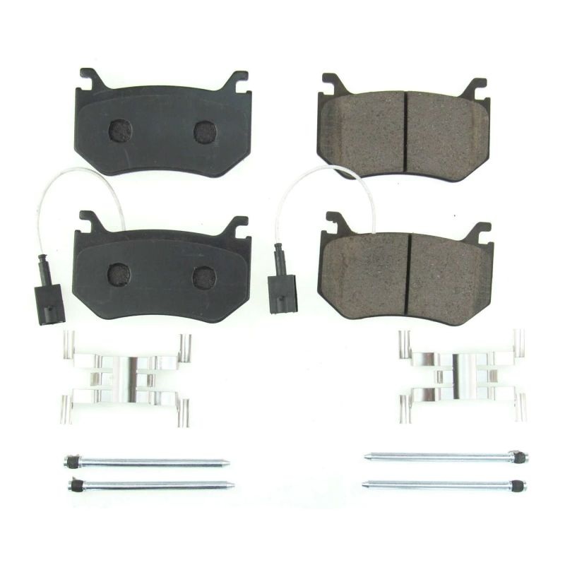 PowerStop Power Stop 17-18 Alfa Romeo Giulia Rear Z17 Evolution Ceramic Brake Pads w/Hardware