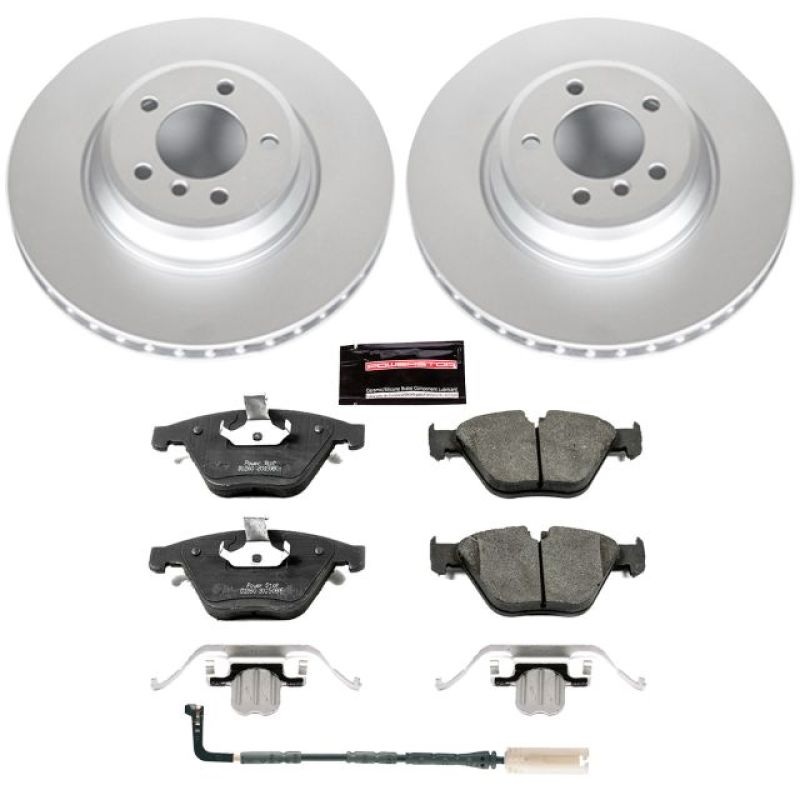 PowerStop Power Stop 2010 BMW 335i xDrive Front Z23 Evolution Sport Coated Brake Kit