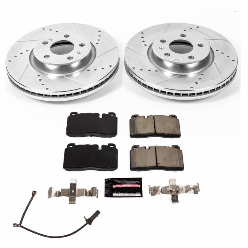 PowerStop Power Stop 2013 Audi Q5 Front Z23 Evolution Sport Brake Kit