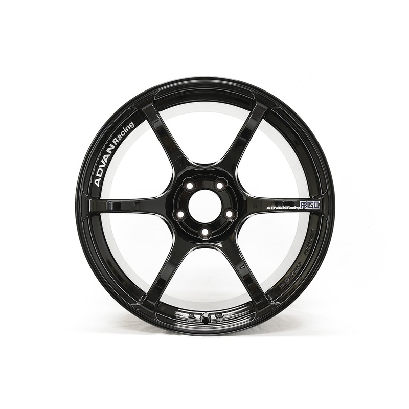 Advan Racing RGIII 18×10.5 +15 5×114.3 Gloss Black – Universal