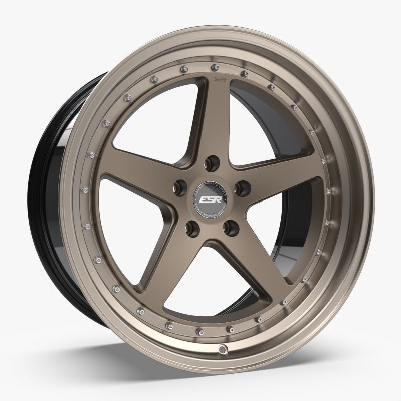 ESR CS5 18×9.5 5×114.3 +35 Matte Bronze Wheel – Universal