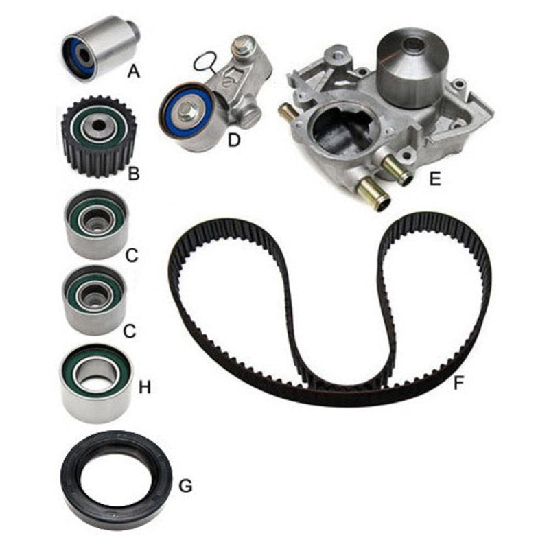 Gates Timing Belt Kit w/ Water Pump – 04-20 STI / 05-07 WRX