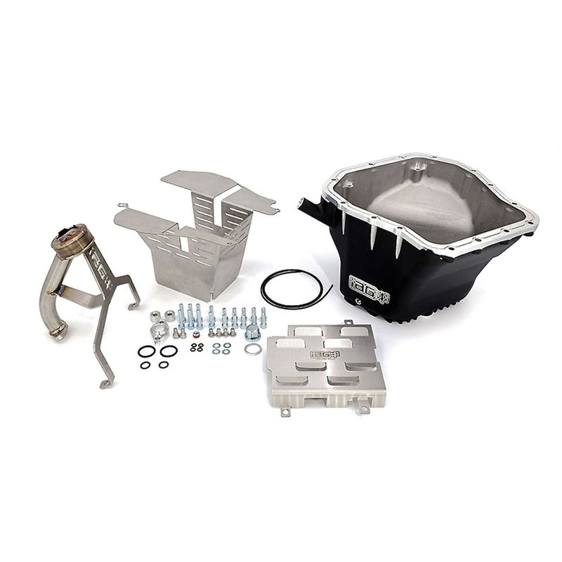 IAG Performance EJ Street Series Oil Pan Package Black – 2002-2014 WRX / 2004-2021 STI / 2005-2009 LGT / 2004-2013 FXT