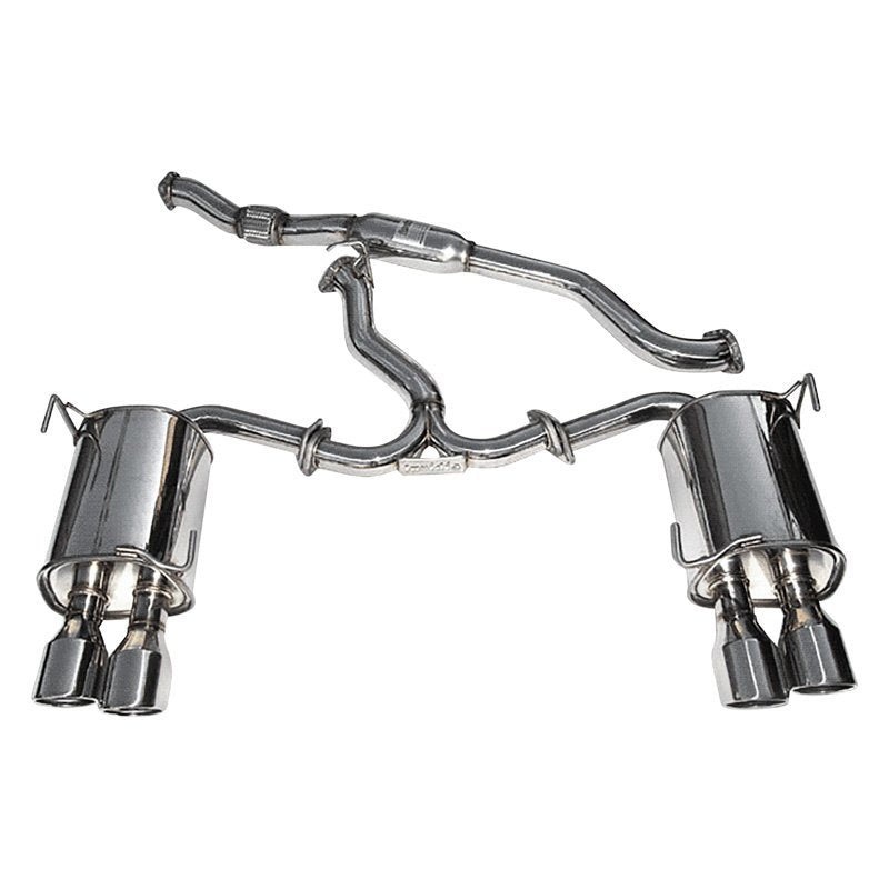 Invidia Q300 Catback Exhaust Stainless Tips Single Wall – 2015-2021 WRX/STI