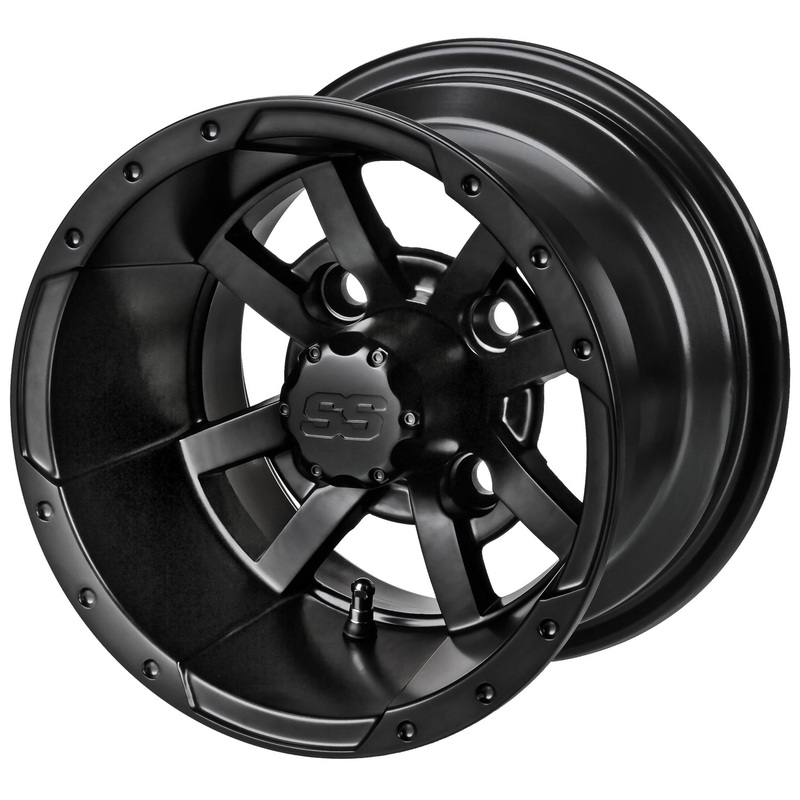 LSI 10″ Maltese Matte Black Wheel