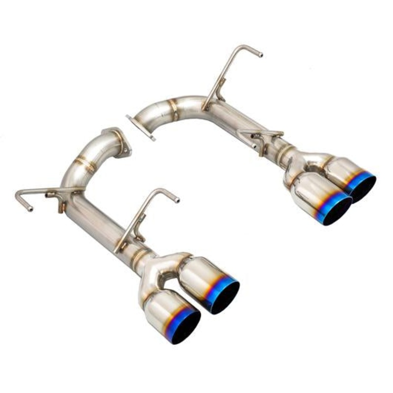 Remark Axleback Muffler Delete Single Wall Burnt Tips – 15-21 WRX/STI