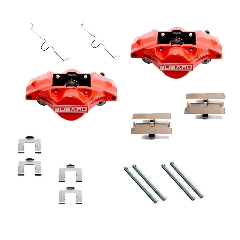 Subaru OEM 2 Piston WRX Calipers – Pair