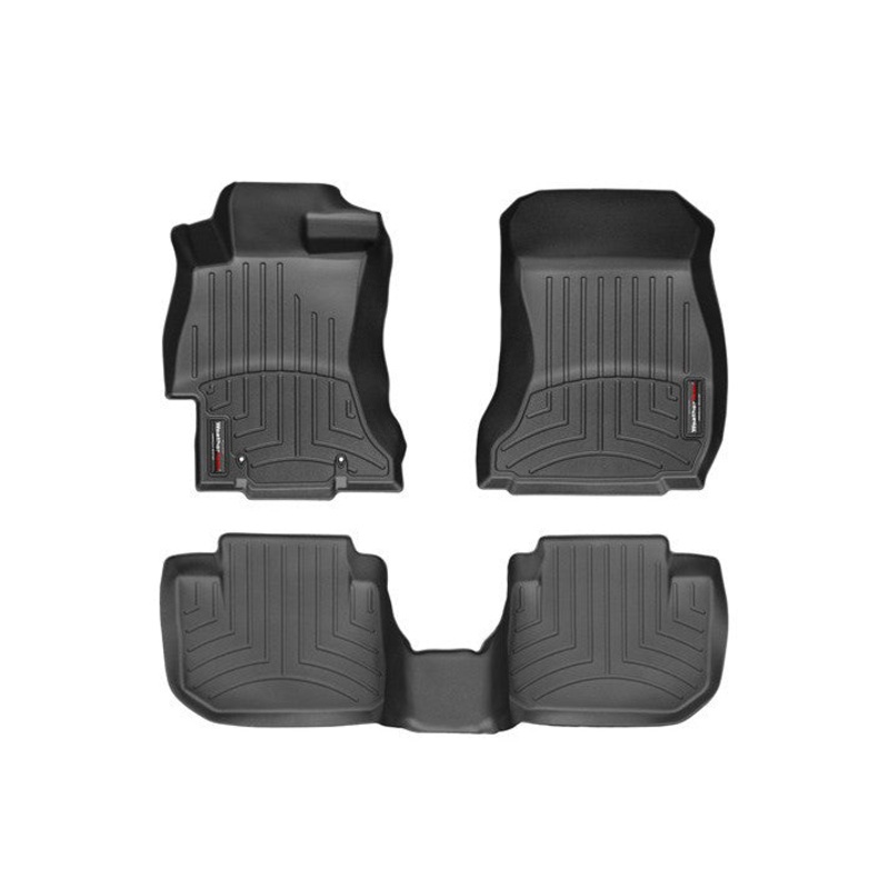 WeatherTech Digital Fit Floor Liners- Black – 15-21 WRX/STI