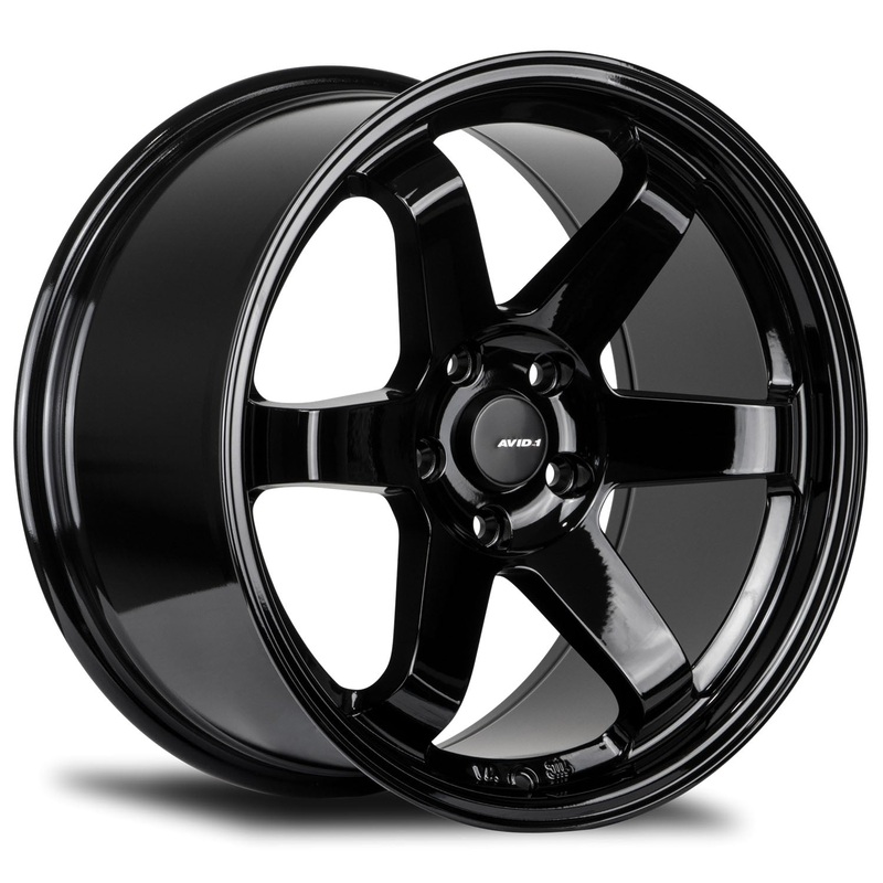 Avid.1 AV-06 18×9.5 5×114.3 +38 Gloss Black Wheel – Universal