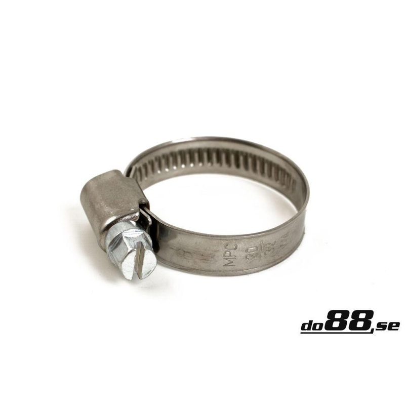 Hose clamp D 16-27mm/9mm W4