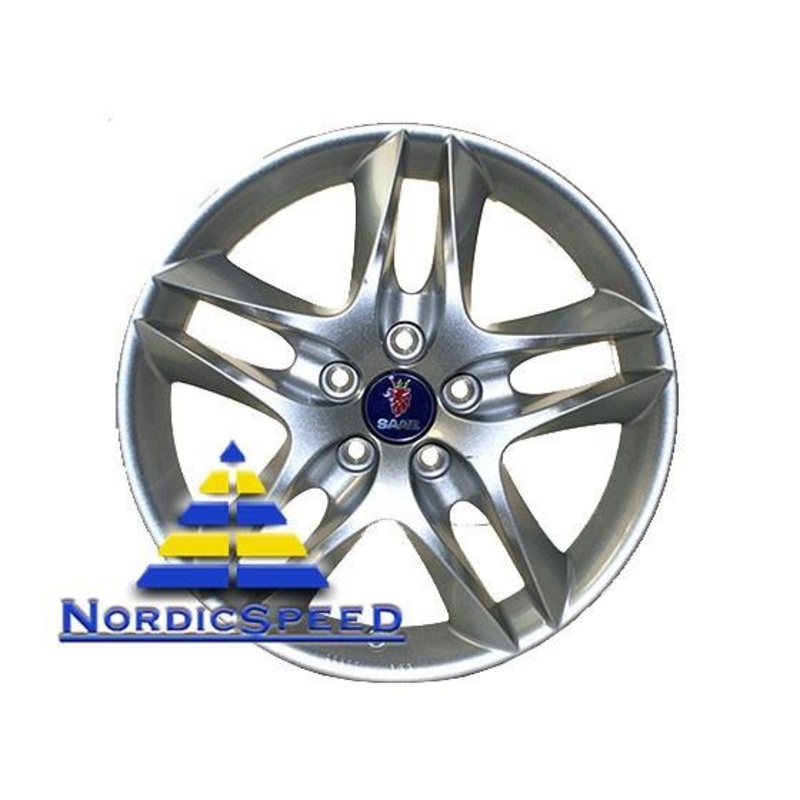 SAAB 5-Spoke Double Wing Wheel 17 x 7.5″ (ET49) 5X110