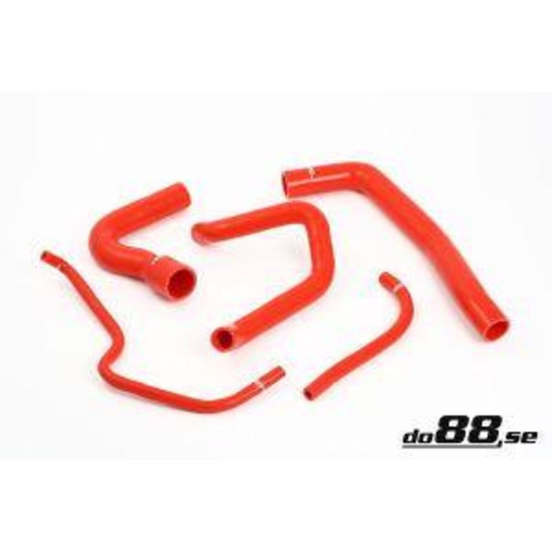 SAAB 9000 Turbo 86-90 Coolant hoses Red