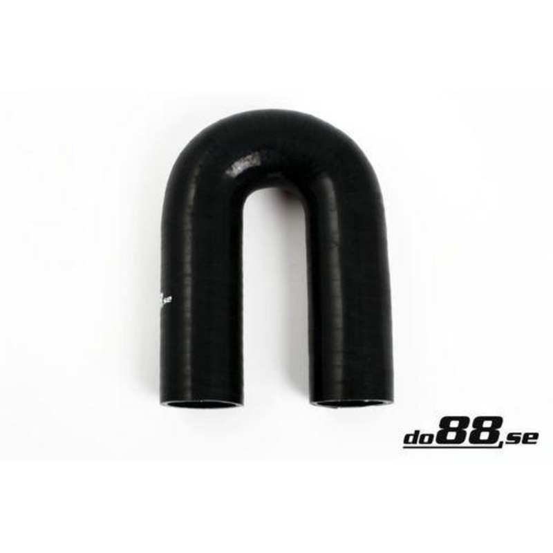 Silicone Hose Black 180 degree 2,125” (54mm)