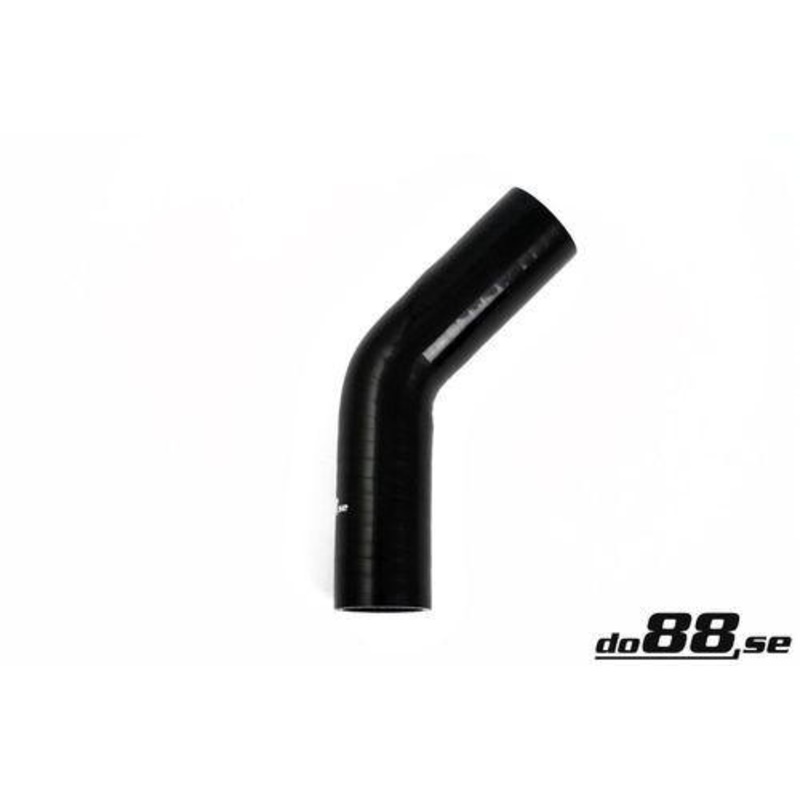 Silicone Hose Black 45 degree 1,625” (41mm)
