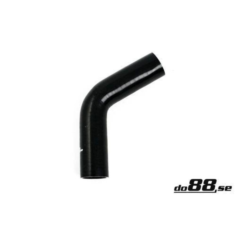 Silicone Hose Black 60 degree 1” (25mm)