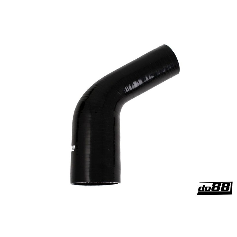 Silicone Hose Black 60 degree 2,375 – 2,75” (60 – 70mm)