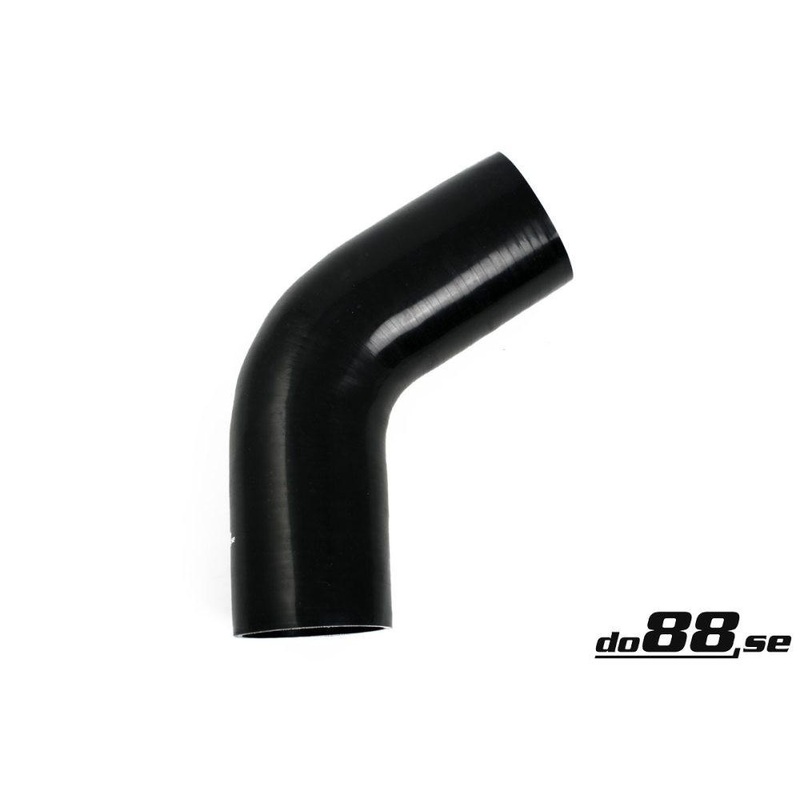 Silicone Hose Black 60 degree 4,25” (108mm)