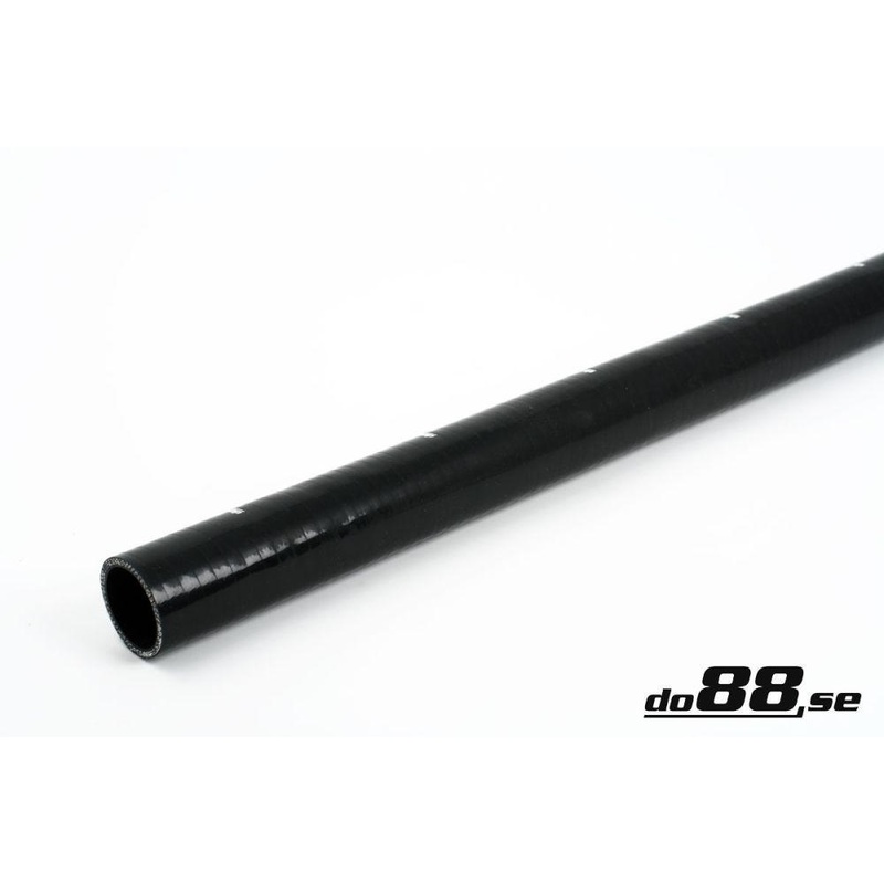 Silicone Hose Black straight length 1,875” (48mm)