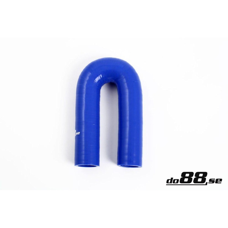 Silicone Hose Blue 180 degree 0,43” (11mm)