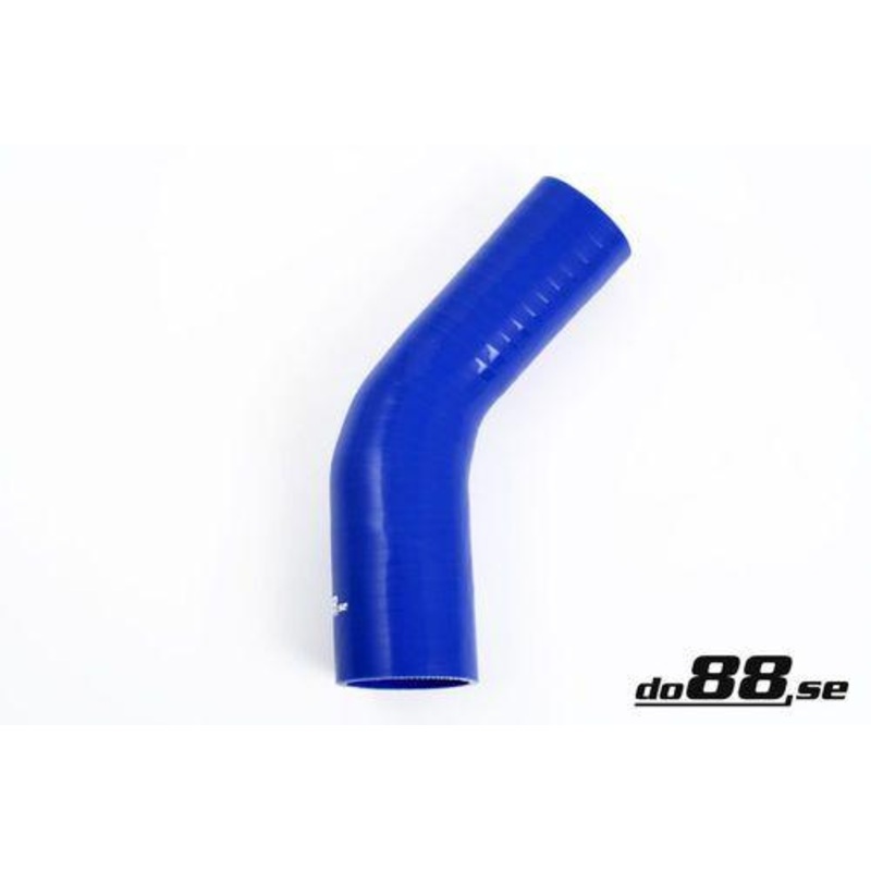 Silicone Hose Blue 45 degree 1 – 1,5” (25-38mm)