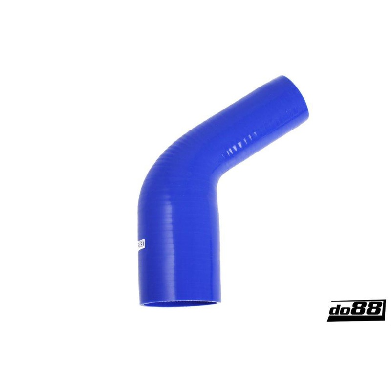 Silicone Hose Blue 60 degree 2,375 – 2,75” (60 – 70mm)