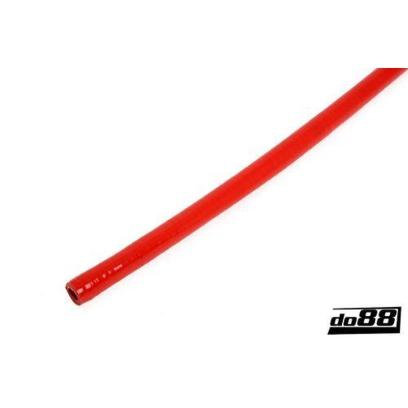 Silicone Hose Red Flexible smooth 0,875” (22mm)