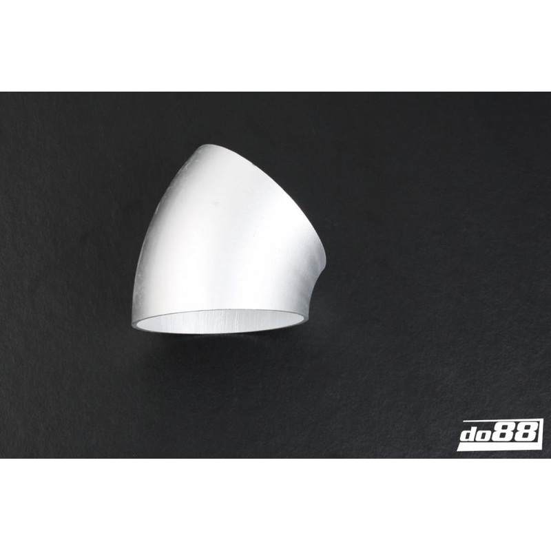 Aluminum pipe 45 60×3 mm, short radius