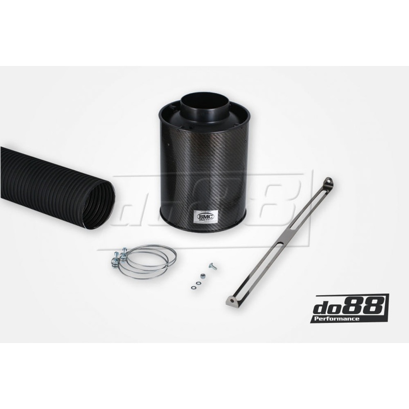 BMC CDA Carbon Dynamic Airbox, Carbon fiber, Connection 100mm, Length 224mm